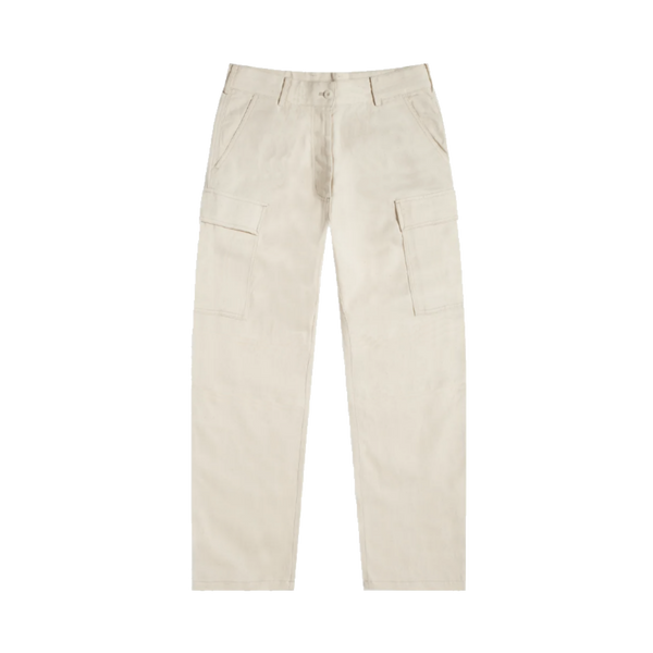 Cream Utility Cargo Pants