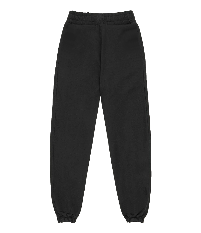 Heavyweight Black Minimal Sweatpants