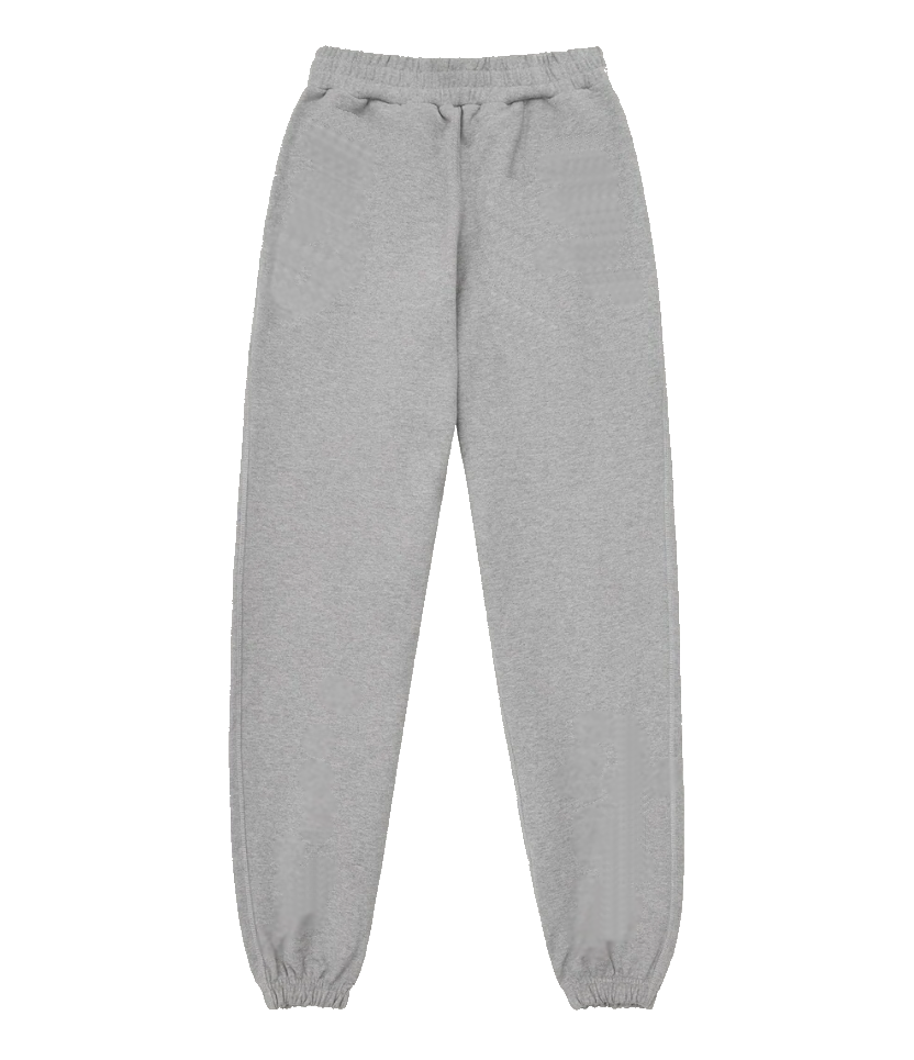 Heavyweight Grey Minimal Sweatpants