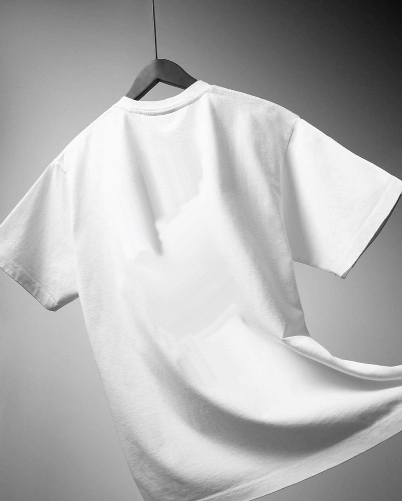 Heavyweight Oversized Premium Minimal White T-Shirt