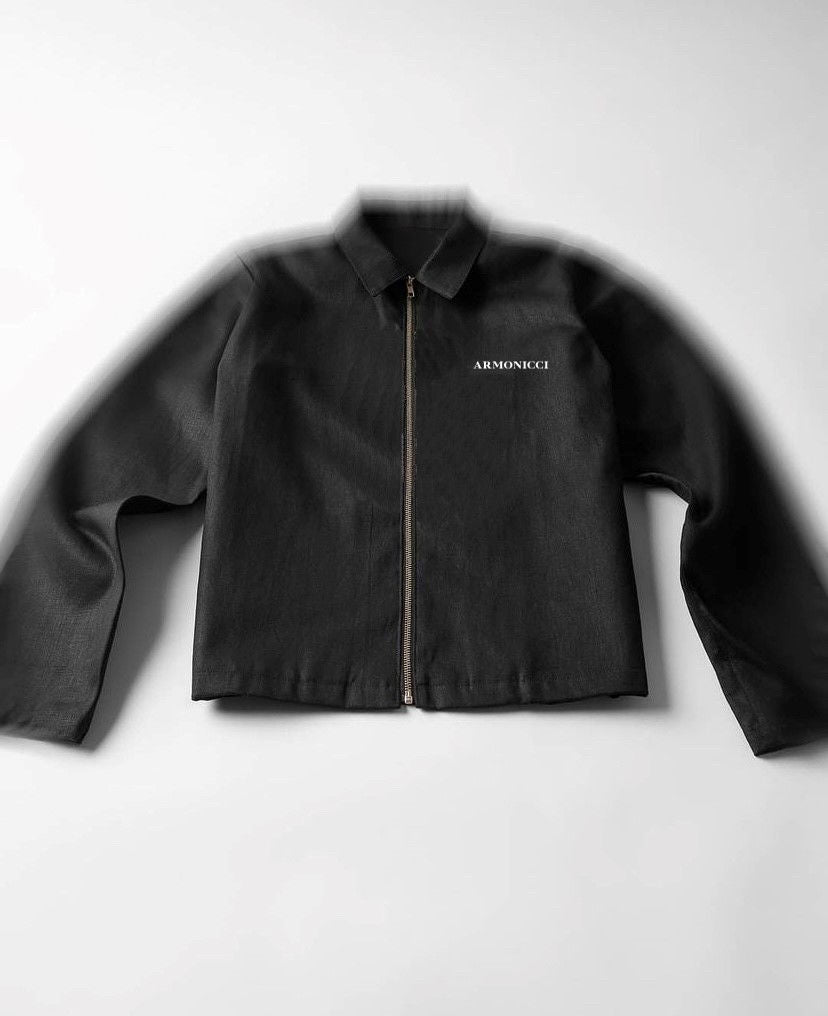 black workwear jacket
