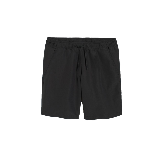 black cuban style shorts