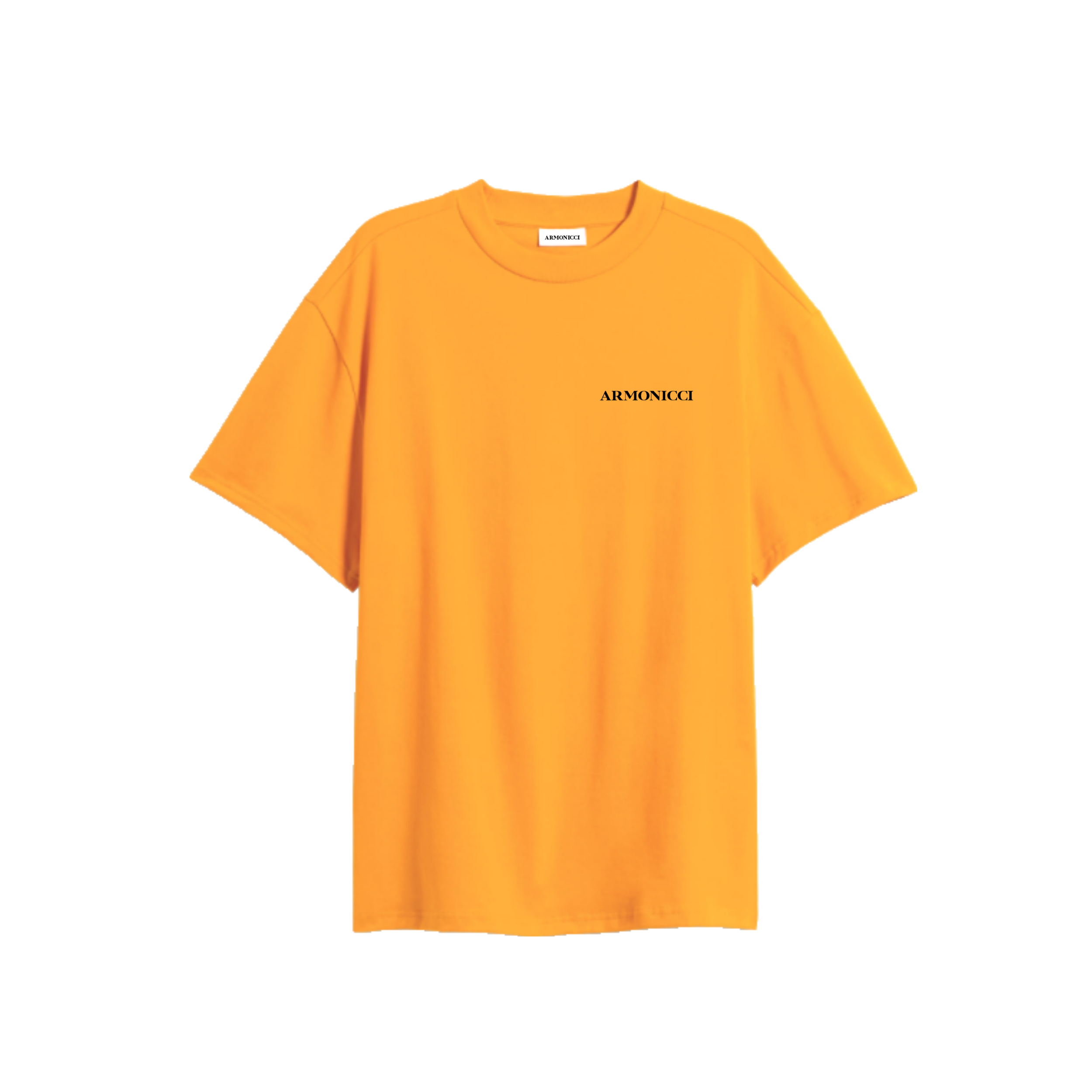 Oversized Pure Orange Signature T-Shirt | Luxury Minimal Streetwear ...