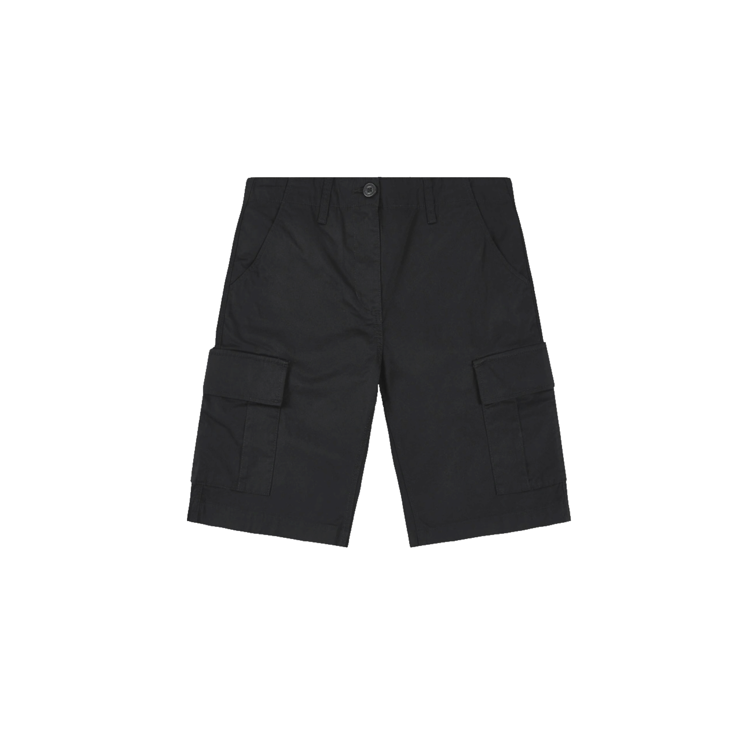 black cargo shorts